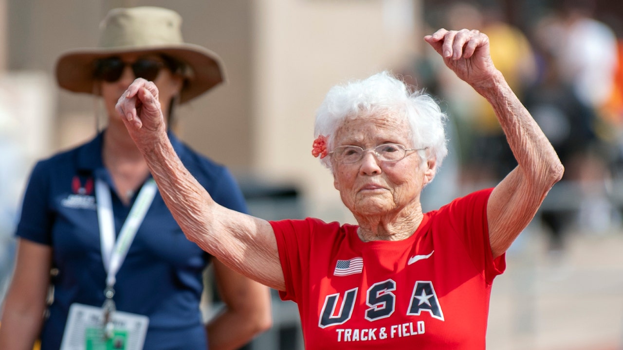 At 103, 'Hurricane' Hawkins takes titles at US Senior Games